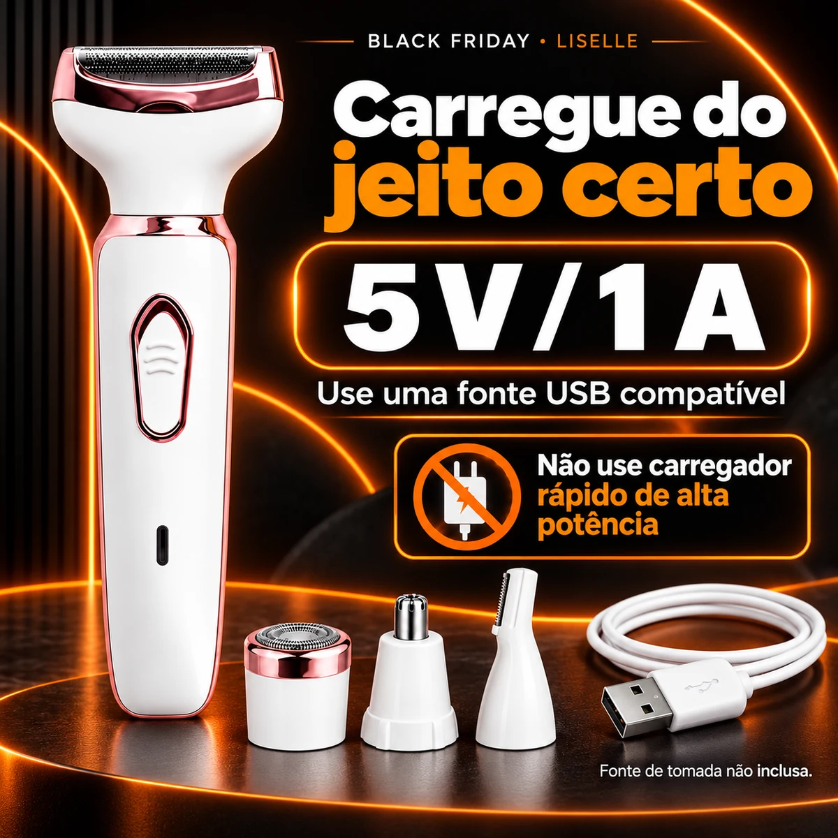 Medidas, capacidade ou compatibilidade de Aparador Feminino 4 em 1