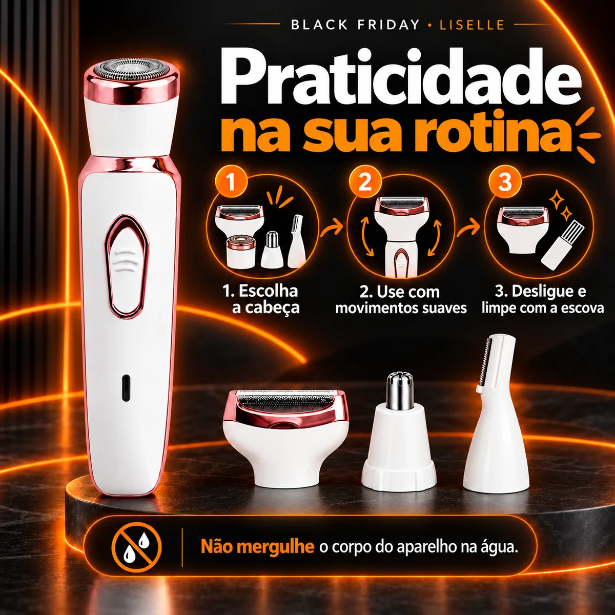 Como usar, transportar ou conservar Aparador Feminino 4 em 1